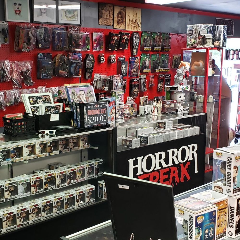 Horror Freak - Plenty of horror to go around very awesome selection. - Toy Stores Near Me - Bedford, Texas Horror Freak - Plenty of horror to go around very awesome selection. - Toy Stores Near Me - Bedford, Texas