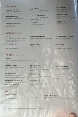 Menu photo 3 The Roll San Francisco, CA