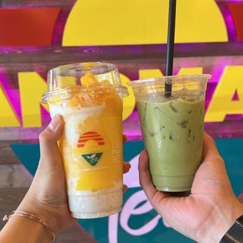 Landmark Tea - Mango sticky rice frappe and Thai jasmine milk tea - Tea Rooms Near Me - Las Vegas, Nevada Landmark Tea - Mango sticky rice frappe and Thai jasmine milk tea - Tea Rooms Near Me - Las Vegas, Nevada