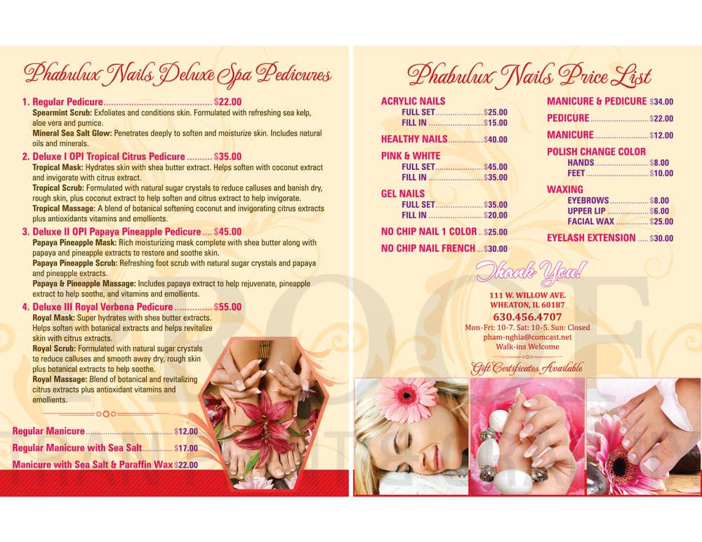 Phabulux Nails Salon Logo