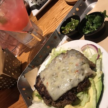 Chili's - Alex's Santa Fe without the bun ,came out perfect !!! - Tex-Mex Near Me - Montclair, California