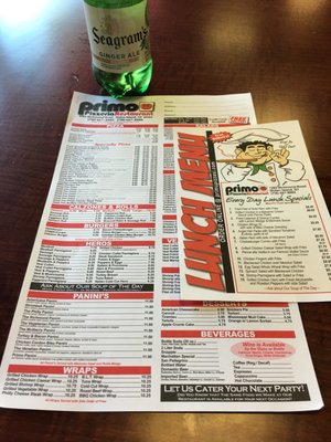 Menu photo 1 Primo Pizzeria Staten Island, NY Menu photo 1 Primo Pizzeria Staten Island, NY
