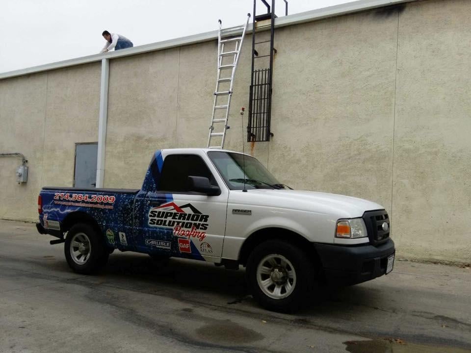 Slide of Superior Solutions Roofing