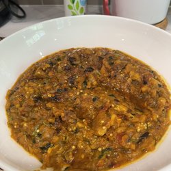 Brinjal bharta is yummy