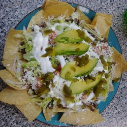 Mexican Grill - The nachos are awesome.