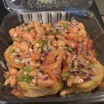 Pepperoni's Pizza & Ice Cream - Fresh bruschetta Absolutely delish! - Pizza Near Me - Westampton, New Jersey