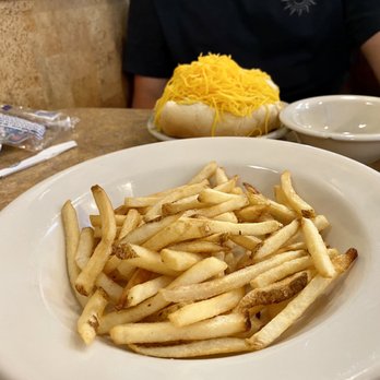 Skyline Chili - a plate of french fries on a table - Fast Food Near Me - Erlanger, Kentucky Skyline Chili - a plate of french fries on a table - Fast Food Near Me - Erlanger, Kentucky