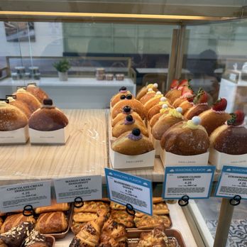 Tous Les Jours - Some of the donut selection - Bakeries Near Me - Towson, Maryland