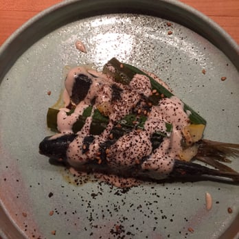 Fulgurances l'Adresse - Sardines with tahini. - French Near Me - Paris, 75 Fulgurances l'Adresse - Sardines with tahini. - French Near Me - Paris, 75