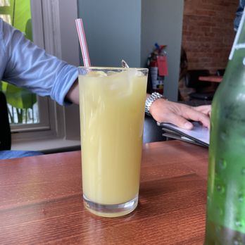Spicy Water African Grill - Ginger juice - got a kick - African Near Me - Washington, DC, District of Columbia
