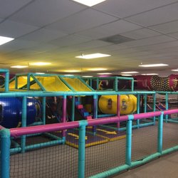 Blast Off - The maze and ball pit from the same side OFW the room just the other corner.