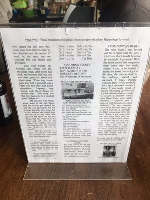 Menu photo 7 Oregon Trail Store & Deli Meacham, OR