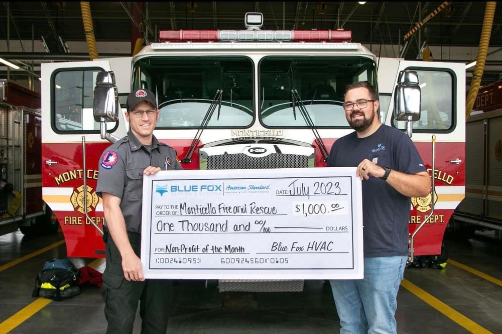 Slide of Blue Fox Heating, Cooling & Plumbing