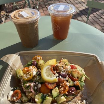 Toastique - Greek Toast Seasonal Juice Iced Brew Smoothie - Juice Bars & Smoothies Near Me - Alexandria, Virginia Toastique - Greek Toast Seasonal Juice Iced Brew Smoothie - Juice Bars & Smoothies Near Me - Alexandria, Virginia
