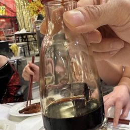 soy sauce with a side of cockroach soy sauce with a side of cockroach