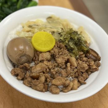 Taiwan's No 1 Cuisines - Stewed Ground Pork Rice - Taiwanese Near Me - Chino, California Taiwan's No 1 Cuisines - Stewed Ground Pork Rice - Taiwanese Near Me - Chino, California