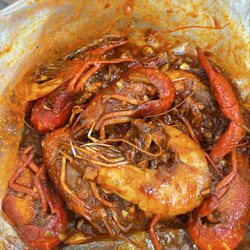 Boil Daddy - Inglewood - Shrimp head on and crawfish-Daddy sauce