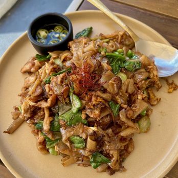 Hanuman Thai Eatery - chicken pad see ew - Thai Near Me - Costa Mesa, California Hanuman Thai Eatery - chicken pad see ew - Thai Near Me - Costa Mesa, California