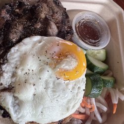 Mi Mi Cafe - Pork Chop Broken Rice Platter