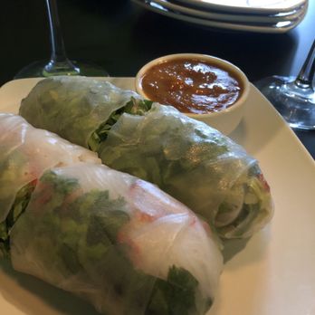 Naree Kitchen - Thia spring roll appetizer with peanut sauce. - Sushi Bars Near Me - Kansas City, Kansas Naree Kitchen - Thia spring roll appetizer with peanut sauce. - Sushi Bars Near Me - Kansas City, Kansas