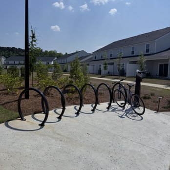 Clear Lake Reserve Townhomes - Bike rack - Apartments Near Me - Pooler, Georgia Clear Lake Reserve Townhomes - Bike rack - Apartments Near Me - Pooler, Georgia