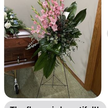 99 Nursery & Florist - Floral arrangement for funeral -representing family across 3 continents - Florists Near Me - Surrey, British Columbia