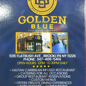 Golden Blue Bar & Restaurant - Comprehensive info - Caribbean Near Me - Brooklyn, New York Golden Blue Bar & Restaurant - Comprehensive info - Caribbean Near Me - Brooklyn, New York