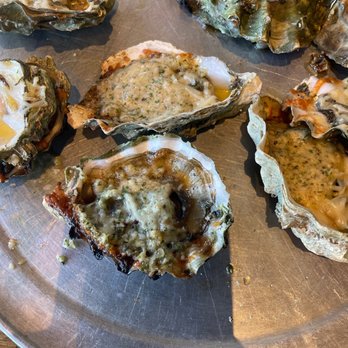 Angelo’s Taverna - Chargrilled Original Oysters (happy hour special) - Italian Near Me - Denver, Colorado