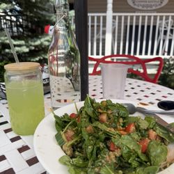 Copper Kettle Deli - Lemon Mint Refresher and Quinoa Salad with Sprimp