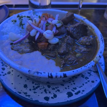 Celeste - Seco de Cordero con Frejoles - Peruvian Near Me - Somerville, Massachusetts