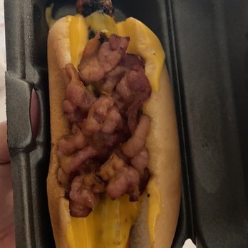 Cook Out - Bacon hot dog - Hot Dogs Near Me - Nashville, Tennessee