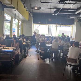 & Waffles - The early afternoon crowd. - Breakfast & Brunch Near Me - Long Beach, California
