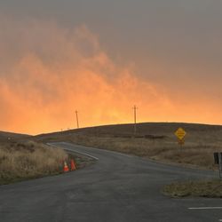 Chimney Rock - Point Reyes National Seashore - Sunset from the parking lot