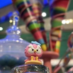 Honeydukes at Universal Studios Hollywood - My little Fwooper figure inside the shop IG: @ammysalamii