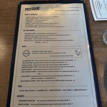 The Monroe - New American Near Me - Orlando, Florida The Monroe - New American Near Me - Orlando, Florida