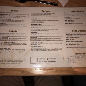 Boathouse Brewpub & Restaurant - Menu front - Brewpubs Near Me - Ely, Minnesota