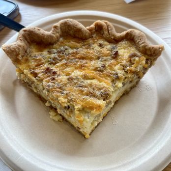 Delicious - Sausage and Cheddar Quiche. - Bakeries Near Me - Greensboro, North Carolina