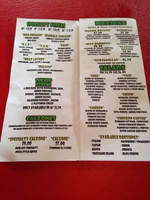 Menu photo 2 PDP's Pizzeria Laingsburg, MI Menu photo 2 PDP's Pizzeria Laingsburg, MI