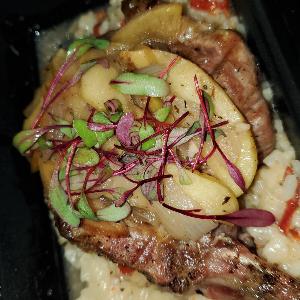 The Repp - Sambuca Pork with Risotto - New American Near Me - Snohomish, Washington The Repp - Sambuca Pork with Risotto - New American Near Me - Snohomish, Washington