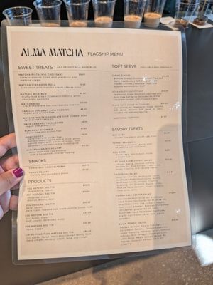 Menu photo 1 Alma Matcha FORT LAUDERDALE, FL