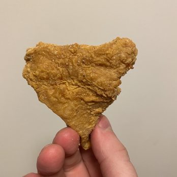 Pelicana Chicken - July 9th - Crispy Boneless Chicken Half Size with "white snowing cheese"  but where's the snowing cheese? - Korean Near Me - New York, New York