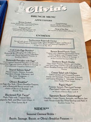 Menu photo 8 Olivia's Cafe Lake Buena Vista, FL Menu photo 8 Olivia's Cafe Lake Buena Vista, FL