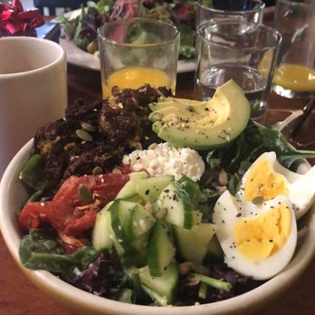 Nook - Nourish bowl (soooo good!) and the Steak Salad - New American Near Me - Tucson, Arizona Nook - Nourish bowl (soooo good!) and the Steak Salad - New American Near Me - Tucson, Arizona