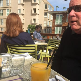 Cody's La Jolla - The owl is spying the customers breakfast !!! - Breakfast & Brunch Near Me - La Jolla, California