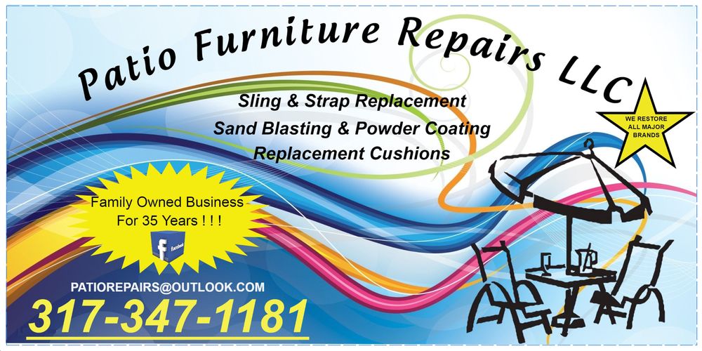 Patio Furniture Restorations - upholstery in Indianapolis, IN