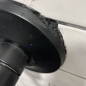 Faith Floors - This is the "finished product" aka rubbing caulk in a quarter sized hole with your finger. - Flooring Near Me - Newport, Kentucky Faith Floors - This is the "finished product" aka rubbing caulk in a quarter sized hole with your finger. - Flooring Near Me - Newport, Kentucky