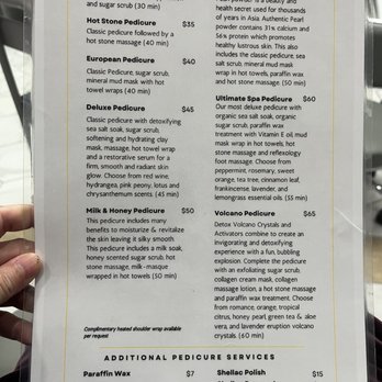 Dazzle Nails & Spa - Menu for beverages and pedicures - Nail Salons Near Me - Houston, Texas Dazzle Nails & Spa - Menu for beverages and pedicures - Nail Salons Near Me - Houston, Texas