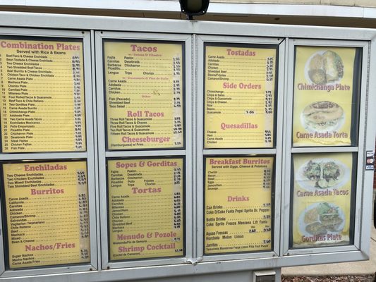 Menu photo 3 San Diego Tacos Shop Irving, TX
