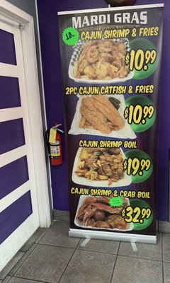 Mardi Gras Cajun Cuisine by null