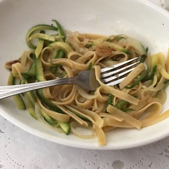 La Habichuela - Zucchini pasta - Caribbean Near Me - Cancún, ROO
